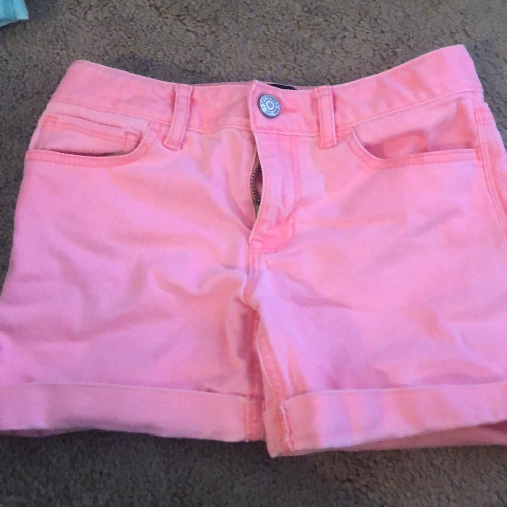 Pink shorts